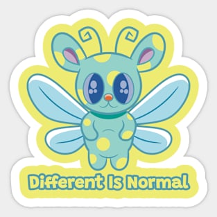 Different Is Normal 1 Sticker